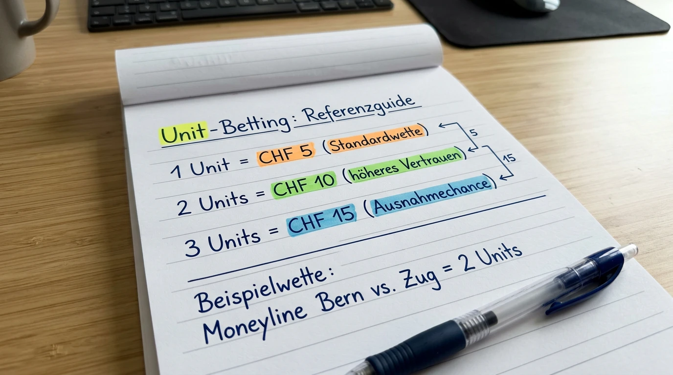 Unit-Betting-System für Eishockey Live Wetten: strukturierte Einsatzskalierung ohne emotionale Einflüsse
