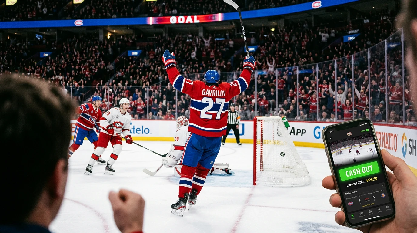 Cashout beim Eishockey Live Wetten — vorzeitige Auszahlung beim Sportwetten-Anbieter nutzen