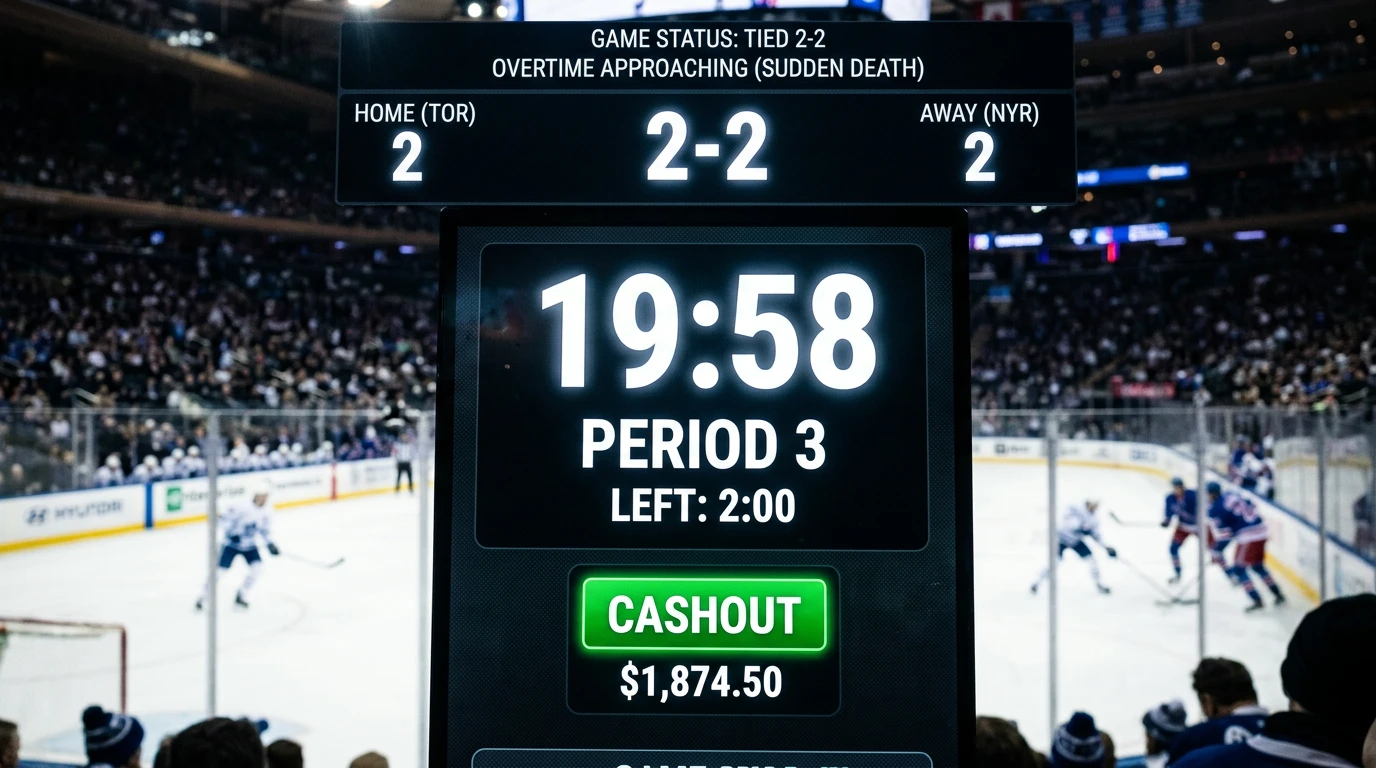 Optimaler Cashout-Zeitpunkt vor der Overtime beim Eishockey Live Wetten — Risikomanagement in der Schlussphase