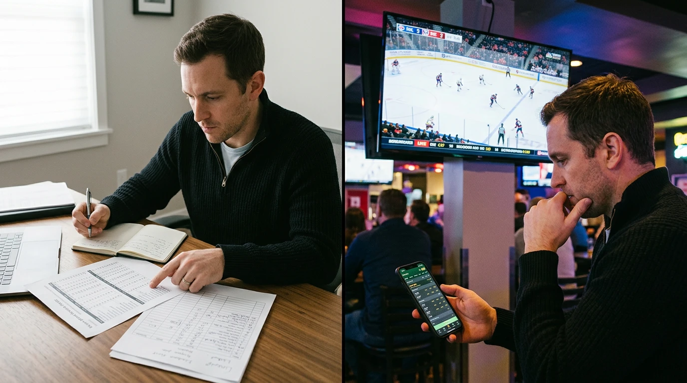 Eishockey In-Play-Wette im Vergleich zur Pre-Match-Wette – Echtzeitquoten und Marktöffnung auf Live-Plattform