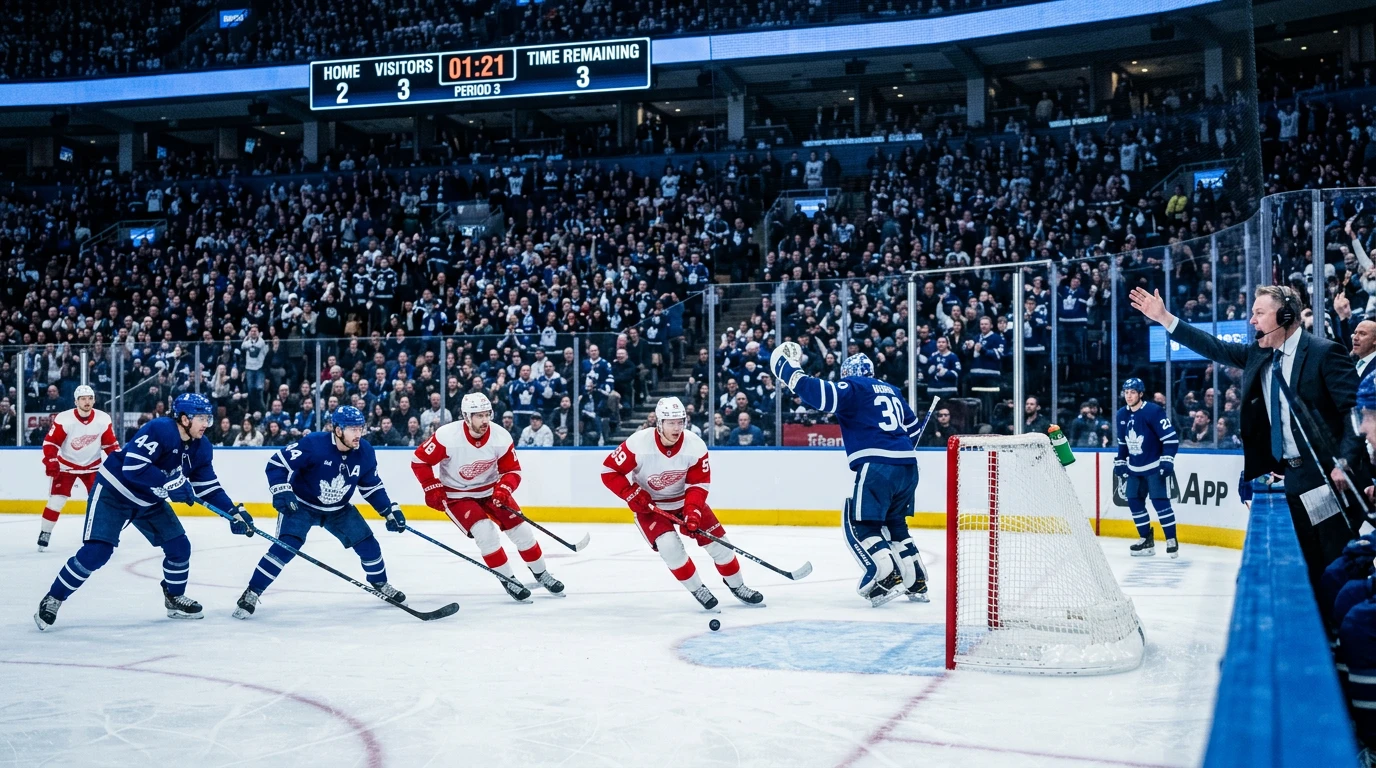 Empty-Net-Strategie bei Eishockey Live Wetten – Torhüterziehen und statistisch bevorzugte Wette auf leeres Tor