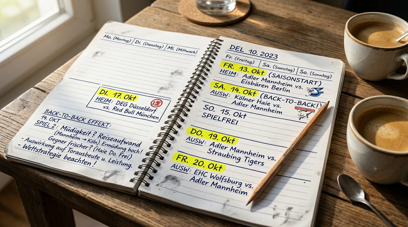 Back-to-Back NHL-Spielplan und seine Auswirkungen auf Over/Under-Totals beim Eishockey-Wetten