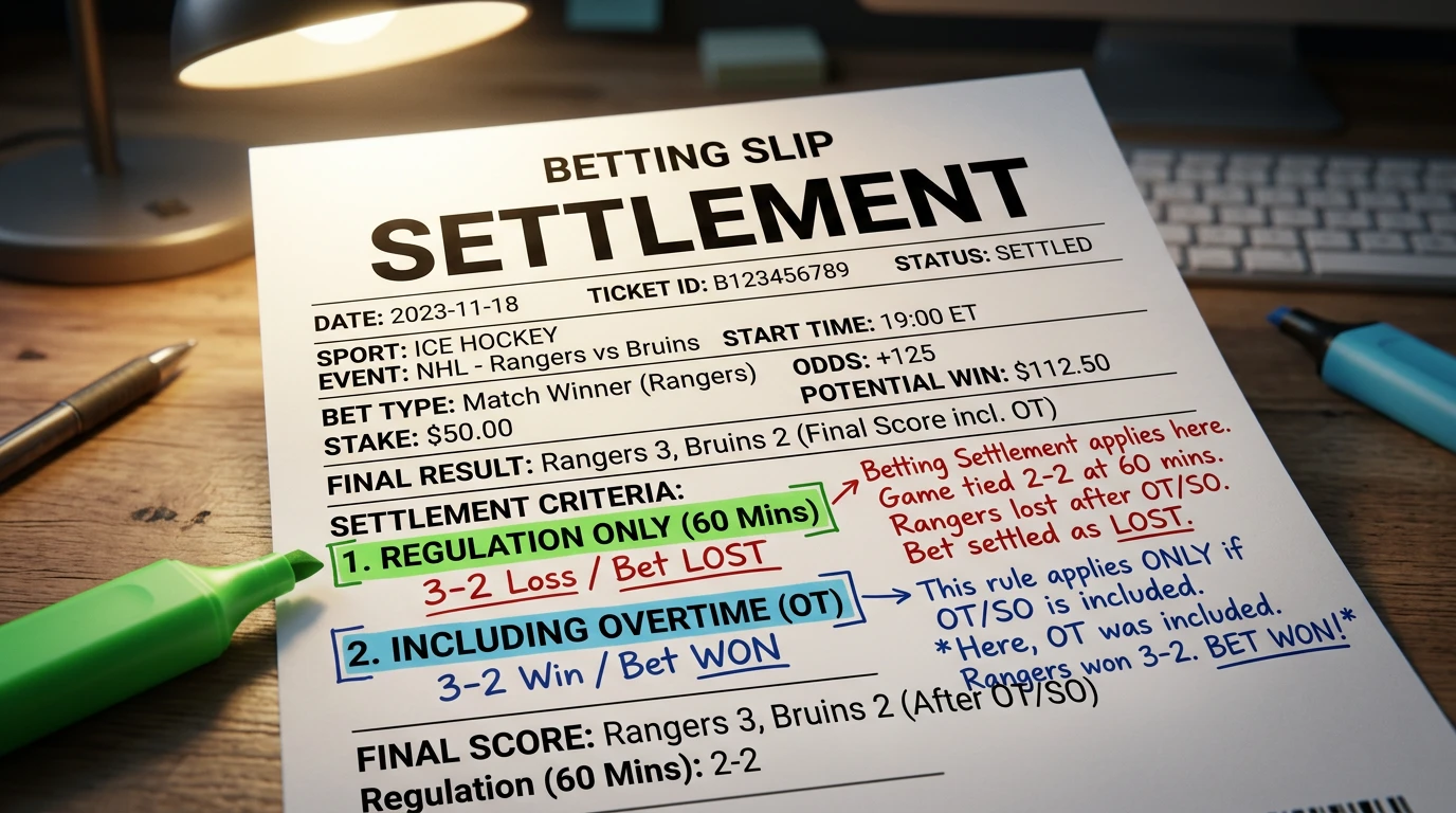 Häufige Missverständnisse Eishockey Overtime Wetten — Wettschein-Abrechnung Penaltyschiessen Eishockey erklärt
