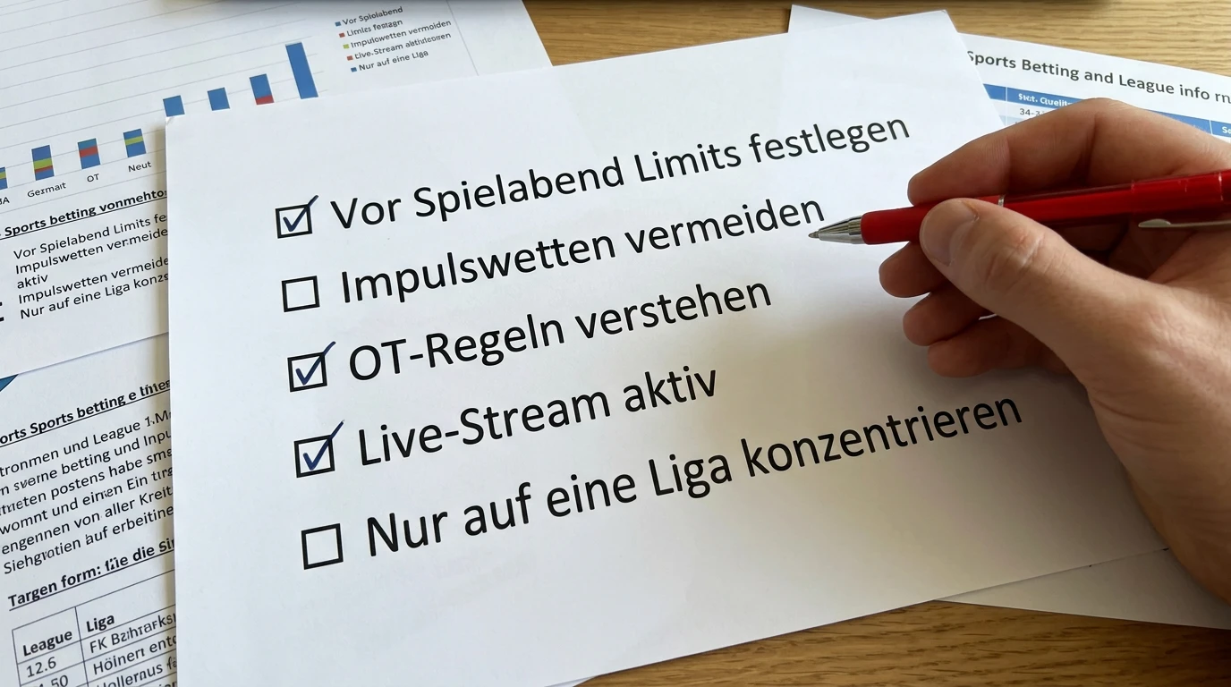 Checkliste der häufigsten Eishockey Wetten Fehler: Impulswetten, OT-Regeln, Live-Stream, Spezialisierung