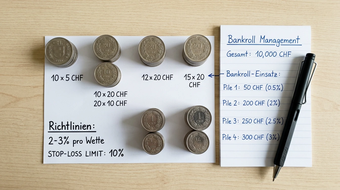Bankroll-Management bei der Empty-Net-Strategie: Einsatzgrössen kontrollieren beim Eishockey Live Wetten