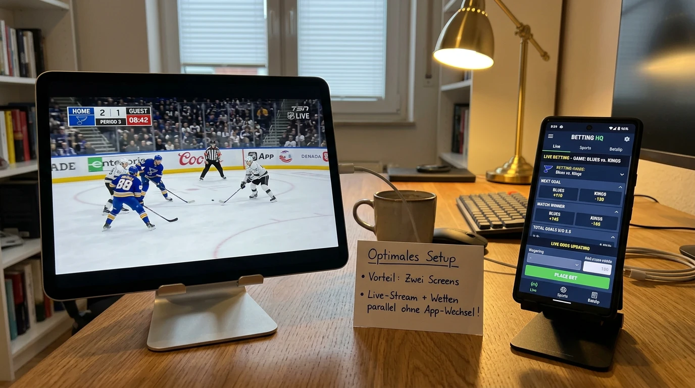 Setup-Tipps für Live-Streaming beim Eishockey-Wetten — Gerät, Verbindung und App-Einstellungen optimieren