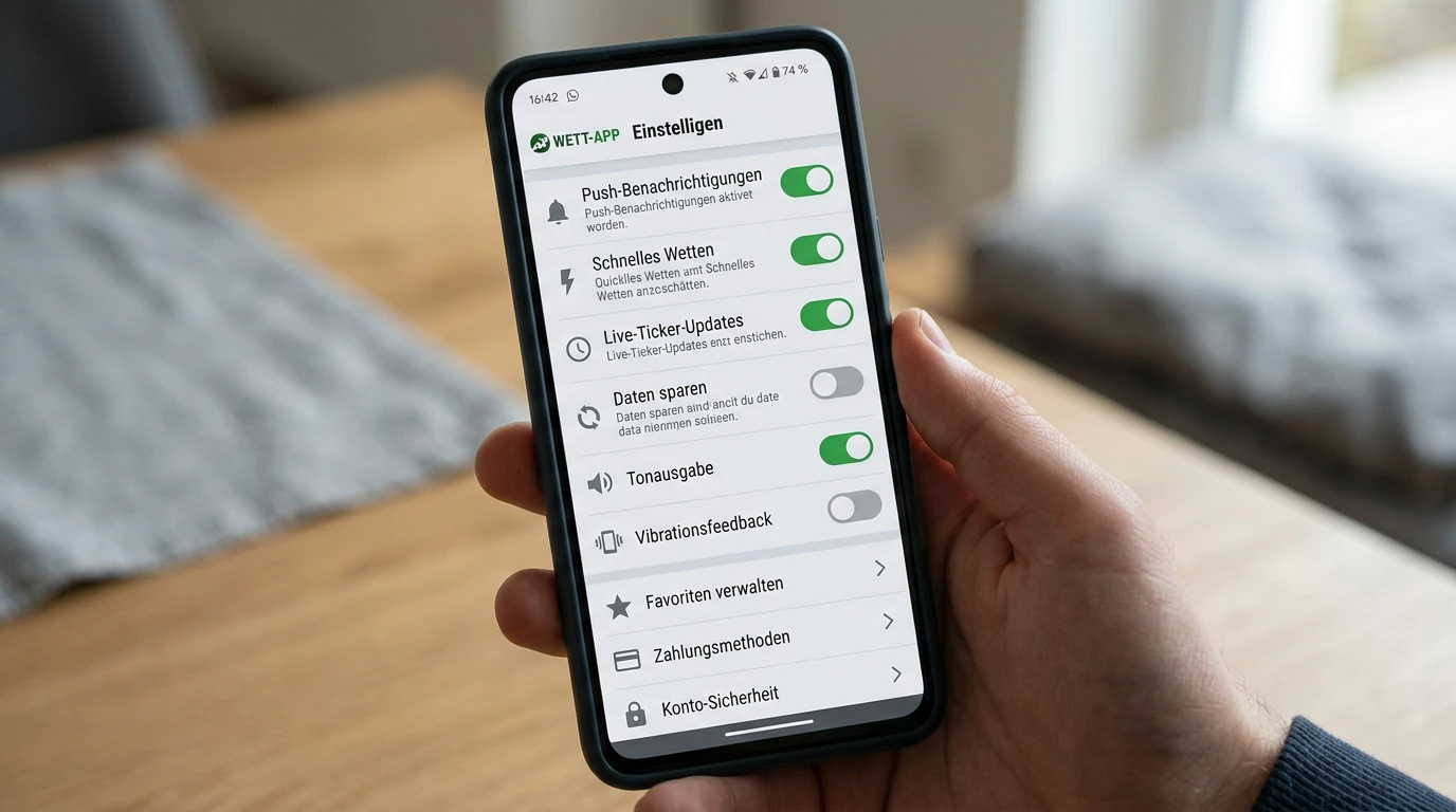 Einstellungen für bessere mobile Eishockey Live Wetten — App-Benachrichtigungen, Quota-Alerts und Verbindungsoptionen
